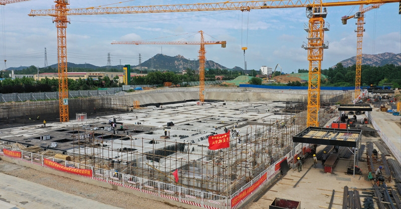 對外經濟貿易大學青島國際校區(qū)建設快速推進